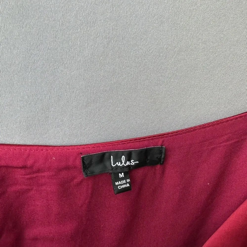 5 for $40 Lulus Wrap Dress Women Size M - Picture 3 of 6